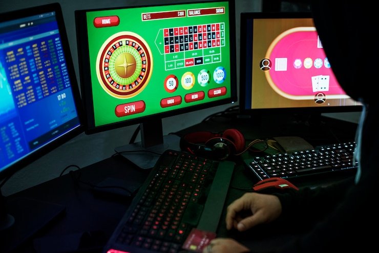 Antarmuka Hot Pot drama togel dengan tombol bet dan fold yang jelas